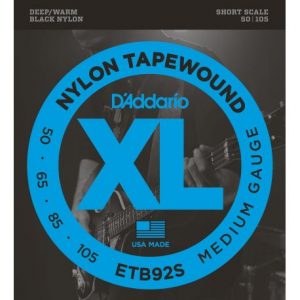 DADDARIO ETB92S TAPEWOUND BASS MEDIUM SHORT SCALE [50-105]
