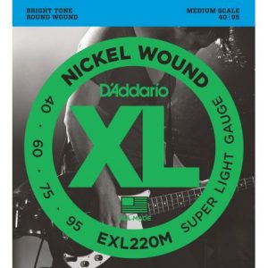 DADDARIO EXL220M SUPER LIGHT MEDIUM SCALE [40-95]