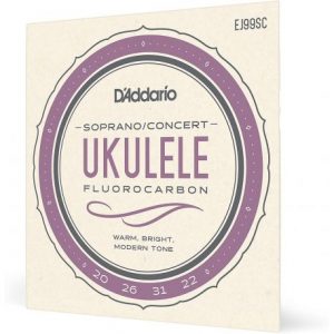 juego de cuerdas ukelele DADDARIO EJ99SC PRO-ARTÉ CARBON UKULELE, SOPRANO CONCERT