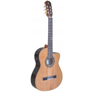 GUITARRA ADMIRA VIRTUOSO ELECTRIFICADA FISHMAN CLÁSICA BLEND CUTAWAY