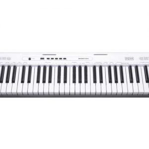 OQAN QKB61WH Teclado Portátil de 61 Teclas Color Blanco